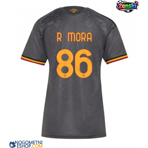 Ženski Nogometni dresi AS Roma Rodrigo Mora #86 Tretji 2026-27 Kratek Rokav